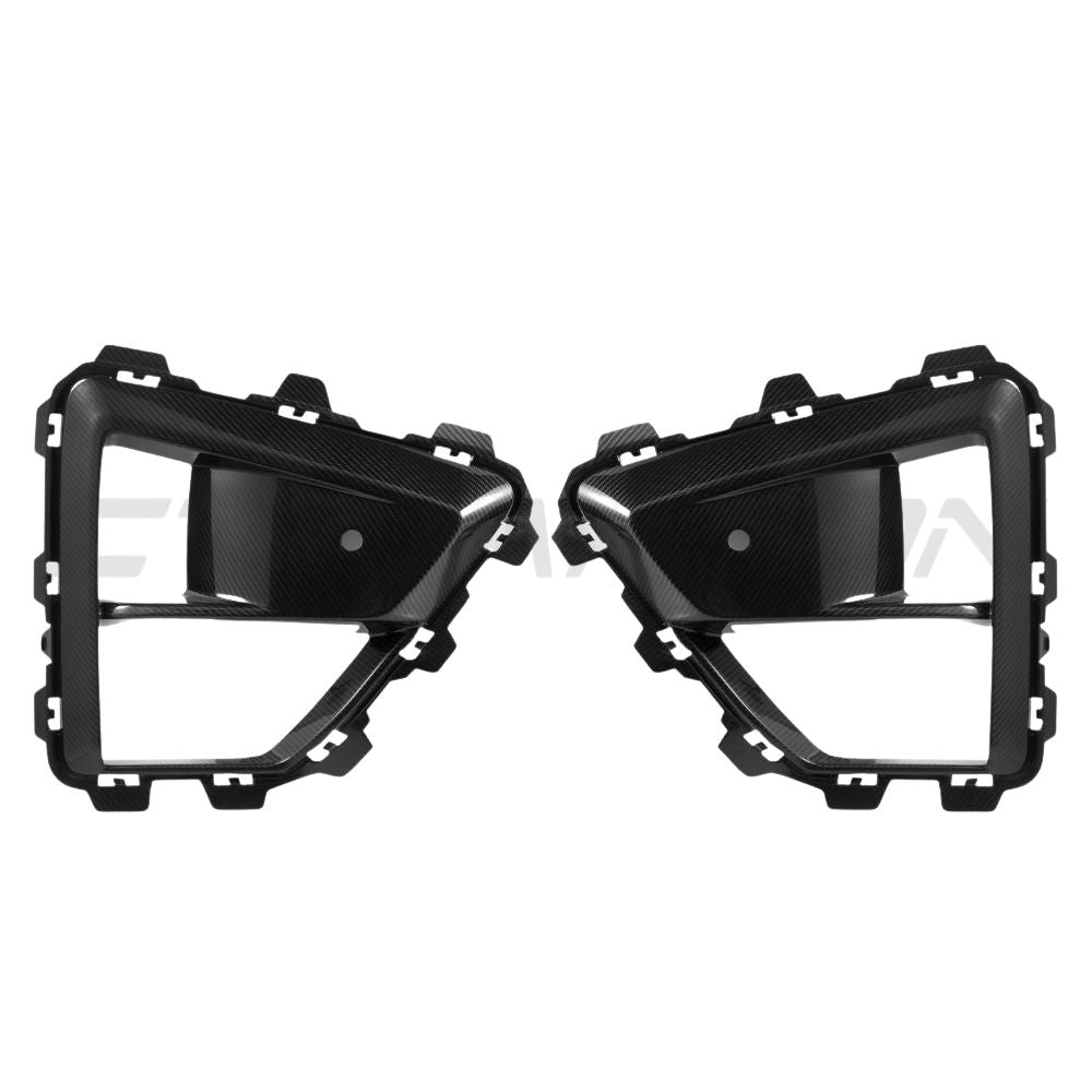 BMW X5M LCI 2023+ CARBON FIBRE FRONT BUMPER TRIM