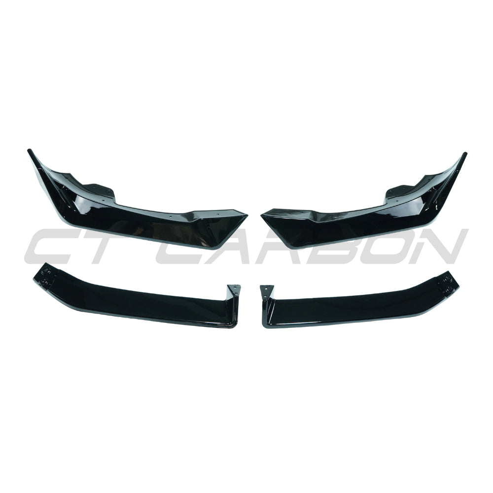 BMW X6 G06 2023-2026 PRE LCI GLOSS BLACK SPLITTER - V1