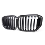 MHC+ BMW G05 LCI X5 Single Slat Pre Preg Carbon Fibre Front Grille