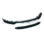 BMW X6 F16 2014-2018 GLOSS BLACK SPLITTER