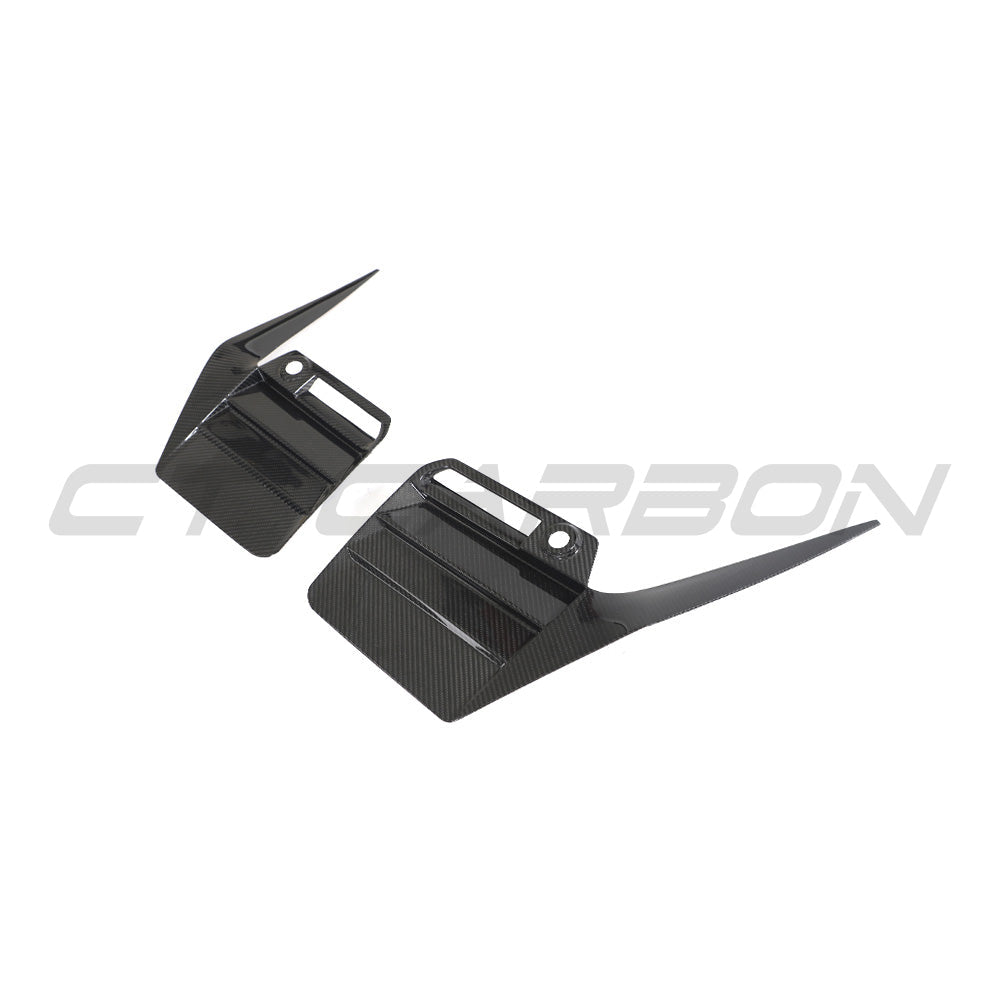 BMW G87 M2 2023+ CARBON FIBRE REAR BUMPER TRIM - V2