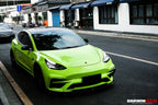 DARWINPRO - TESLA MODEL 3 IMP PERFORMANCE PARTIAL CARBON FIBER FRONT BUMPER
