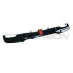 BMW 3 SERIES E90/E91 2005-2011 GLOSS BLACK LED DIFFUSER - QUAD TIP