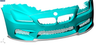 MP Style Carbon Fibre Front Splitter for BMW F06 F12 F13 M6 11-18