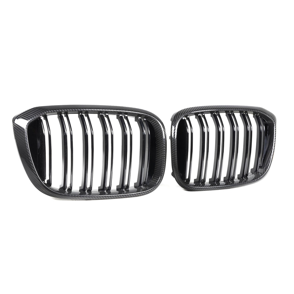 MHC+ BMW G01 Pre-LCI X3 Dual Slats Pre Preg Carbon Fibre Front Grille
