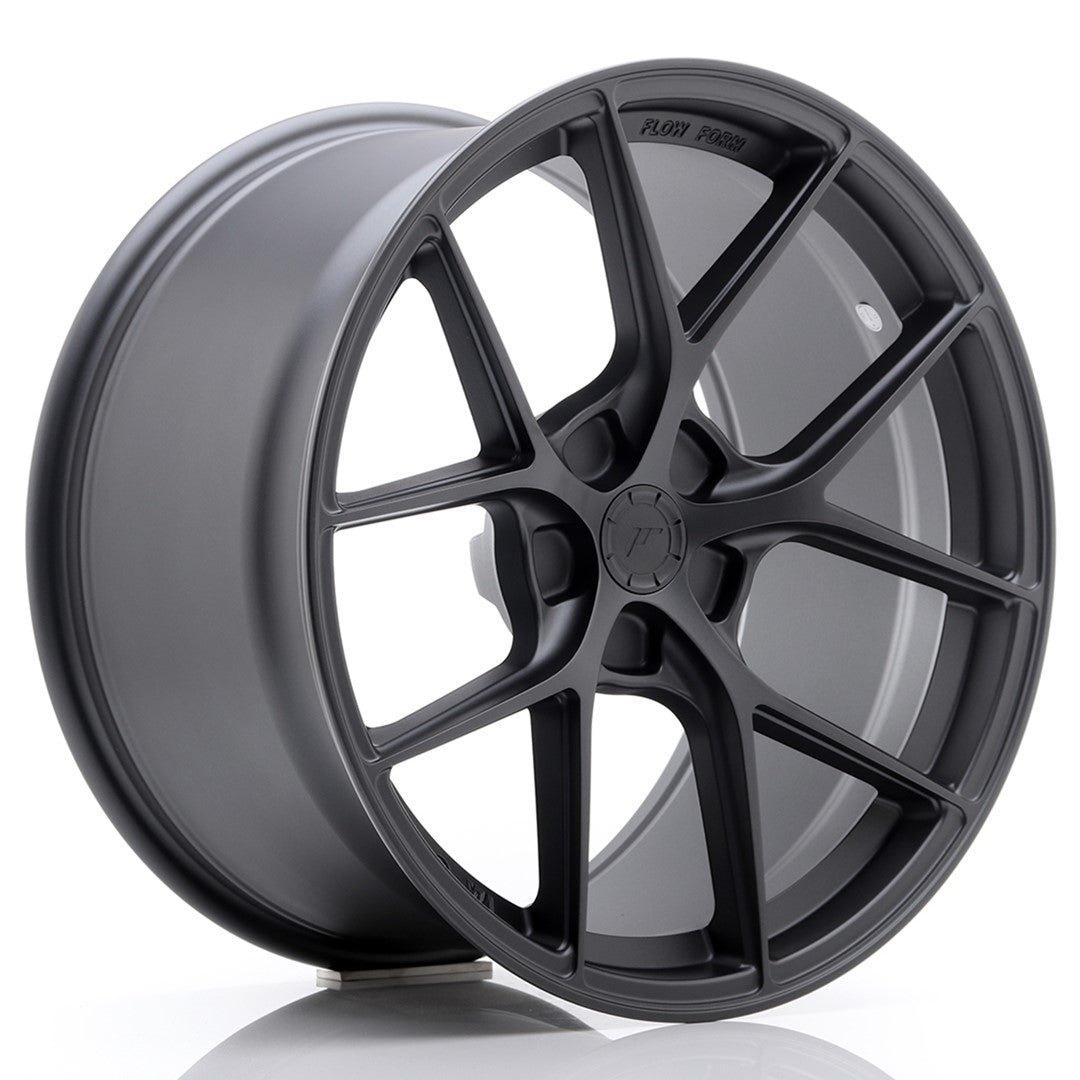 JR Wheels SL01 19x10 ET29 5x120 Matt Gun Metal