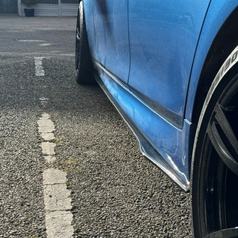 A Style Universal Carbon Fibre Side Skirts