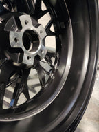Set of CVR1 19x8 ET25 + 19x9 ET40 5x112 Double Tinted Black