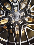Set of JR38 21x9 ET35 + 21x9,5 ET35 5x112 Matt Black
