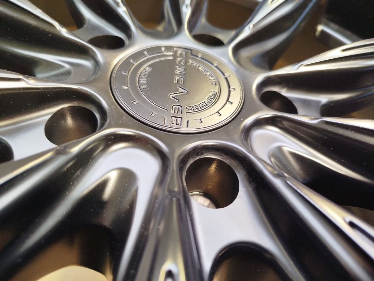 Set of CVR8 19x8,5 ET40 5x112 Matt Black