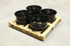 Set of CVR4 19x8 ET27 + 19x8,5 ET40 5x112 Platinum Black
