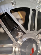 Set of JR31 15x7,5 ET20 4x110 Gloss Black Machined Face