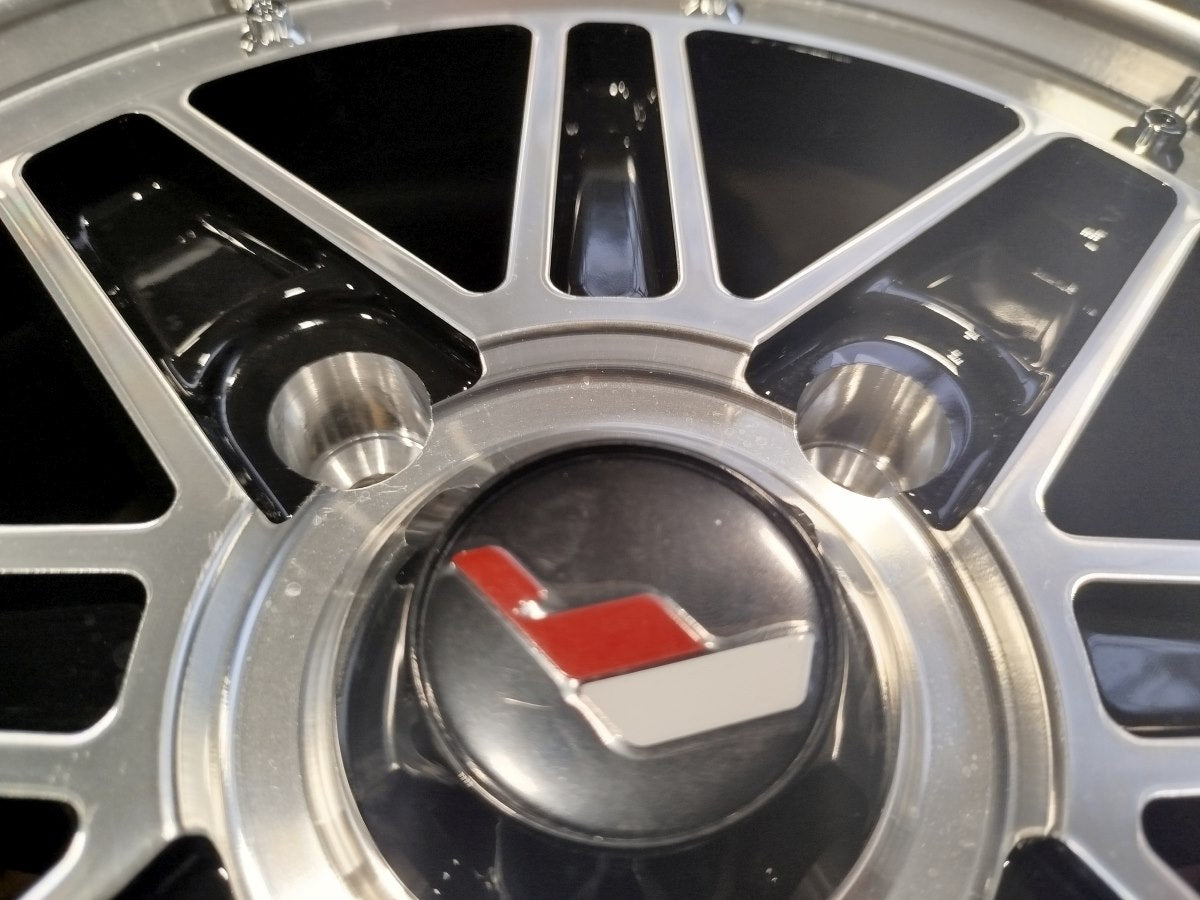 Set of JR31 15x7,5 ET20 4x110 Gloss Black Machined Face