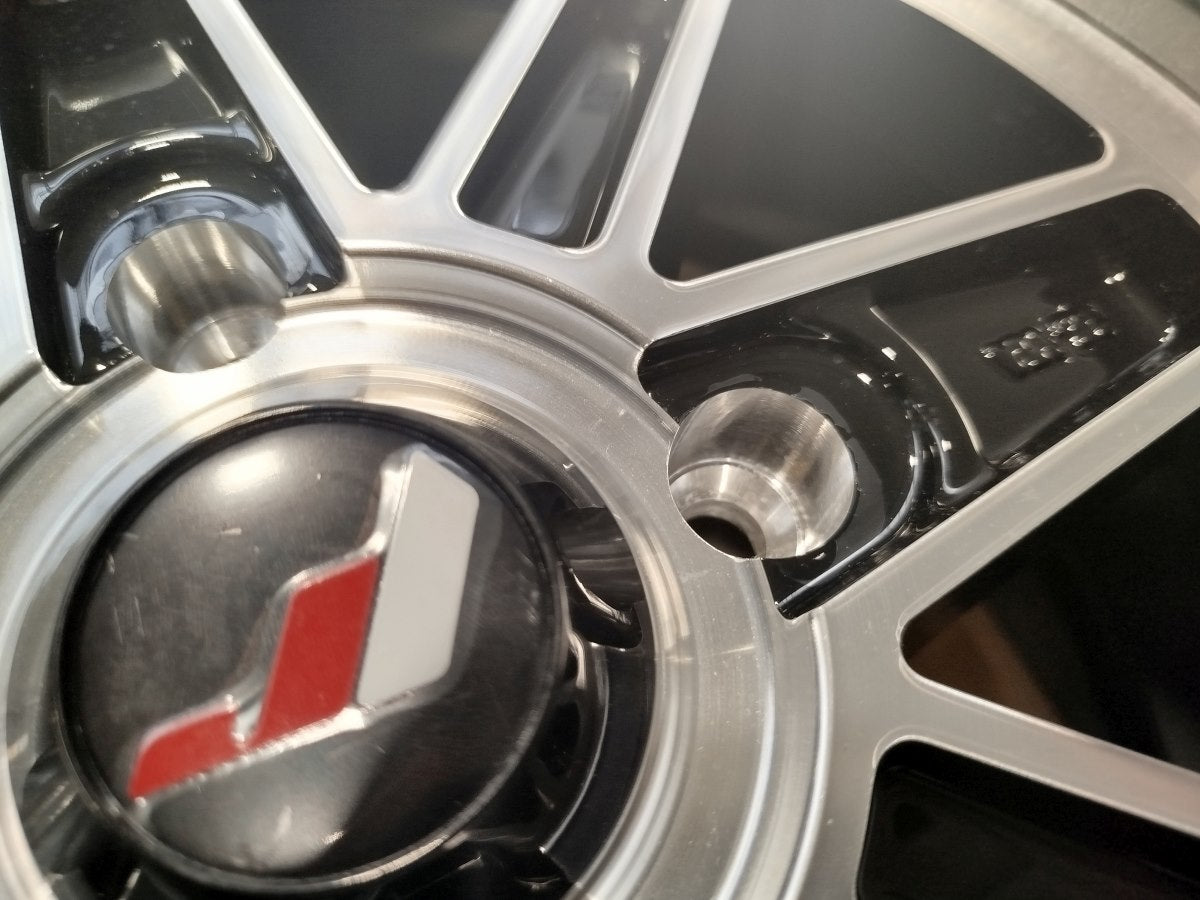 Set of JR31 15x7,5 ET20 4x110 Gloss Black Machined Face