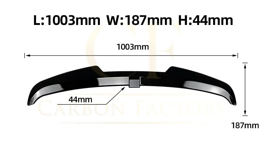 Max Style Gloss Black Roof Spoiler for Audi A3 S3 RS3 8Y Sportback 20-Present
