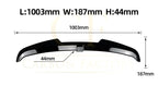 Max Style Gloss Black Roof Spoiler for Audi A3 S3 RS3 8Y Sportback 20-Present