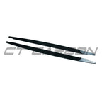 BMW 3 SERIES E92/E93 2006-2013 GLOSS BLACK SIDE SKIRTS - V3