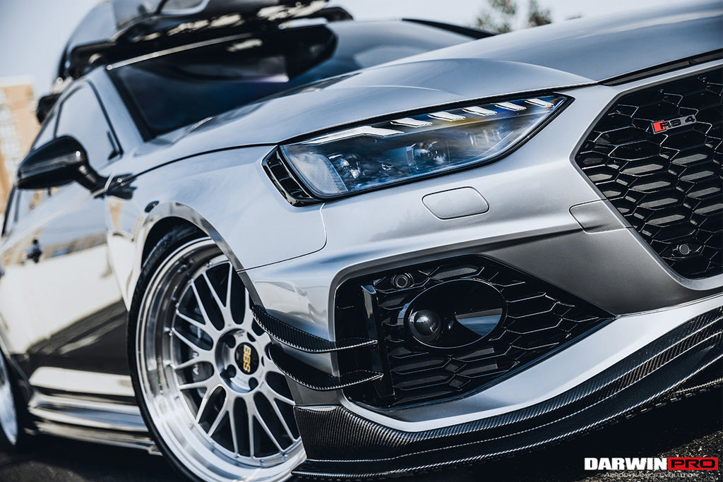 DARWINPRO - AUDI RS4 B9.5 2020 -2024 CARBON FIBRE BKSS FRONT LIP