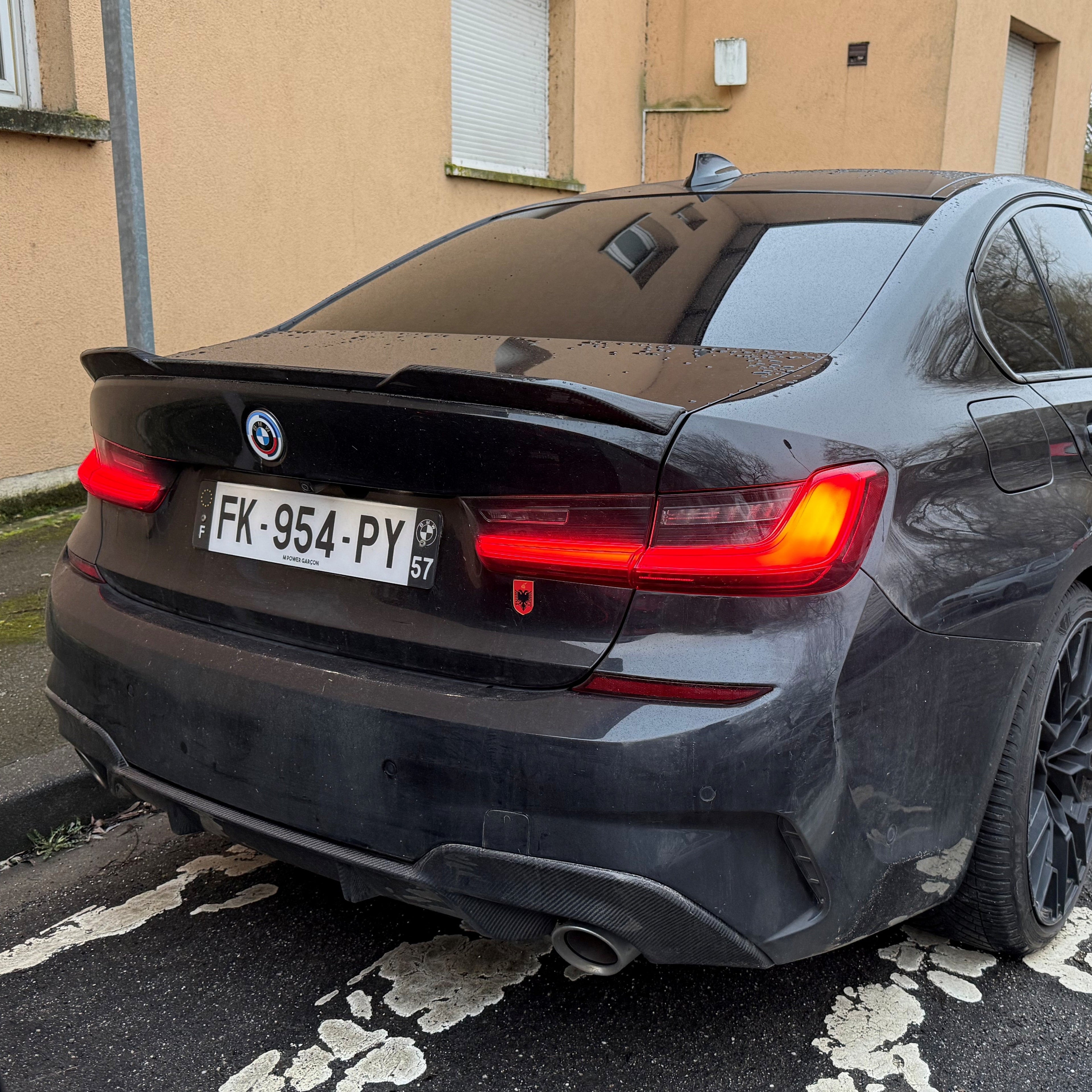 MP Style Pre-Preg Carbon Fibre Boot Spoiler for BMW G20 3 Series G80 M3 19-Present
