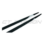 BMW 1 SERIES E82/E83/E87/E88 2004-2013 GLOSS BLACK SIDE SKIRTS