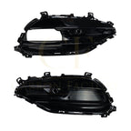 Gloss Black Side Grilles for Mercedes Benz W176 Facelift A Class 16-18