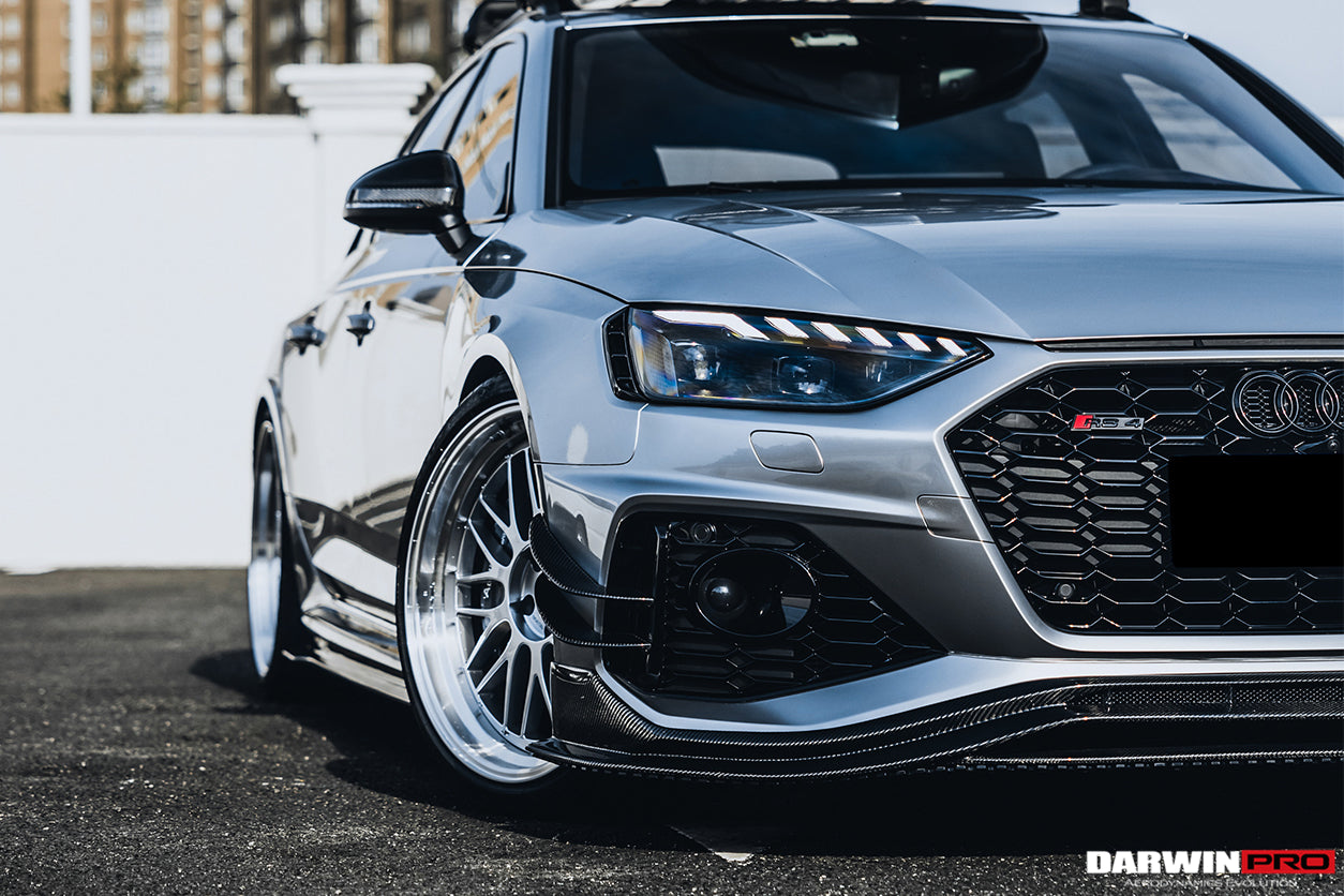 DARWINPRO - AUDI RS4 B9.5 2020 -2024 CARBON FIBRE BKSS FRONT LIP