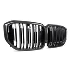 MHC+ BMW G05 LCI X5 Dual Slat Pre Preg Carbon Fibre Front Grille