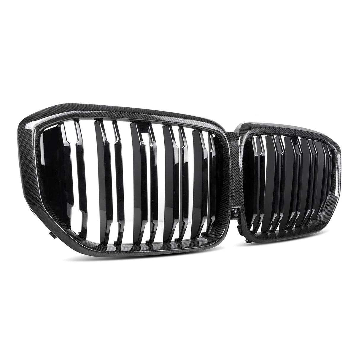 MHC+ BMW G05 LCI X5 Dual Slat Pre Preg Carbon Fibre Front Grille