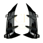 Gloss Black Rear Bumper Trims for Mercedes Benz W177 A Class Hatchback 18-25