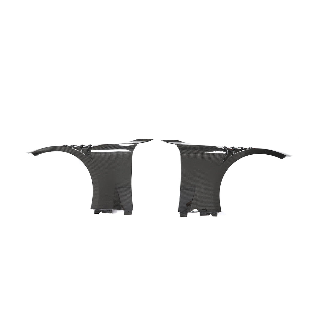 V Style Pre-Preg Carbon Fibre Front Wings Arches for BMW G87 M2 23-Present