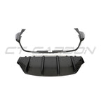 PORSCHE TAYCAN / TAYCAN 4 / TAYCAN 4S / TAYCAN GTS 2019+ CARBON FIBRE DIFFUSER