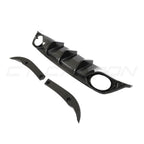 AUDI RS3 8Y 2022-2024 SALOON CARBON FIBRE DIFFUSER V1 - CT DESIGN