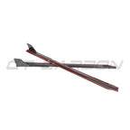 BMW G87 M2 2023+ CARBON FIBRE SIDE SKIRTS - V3