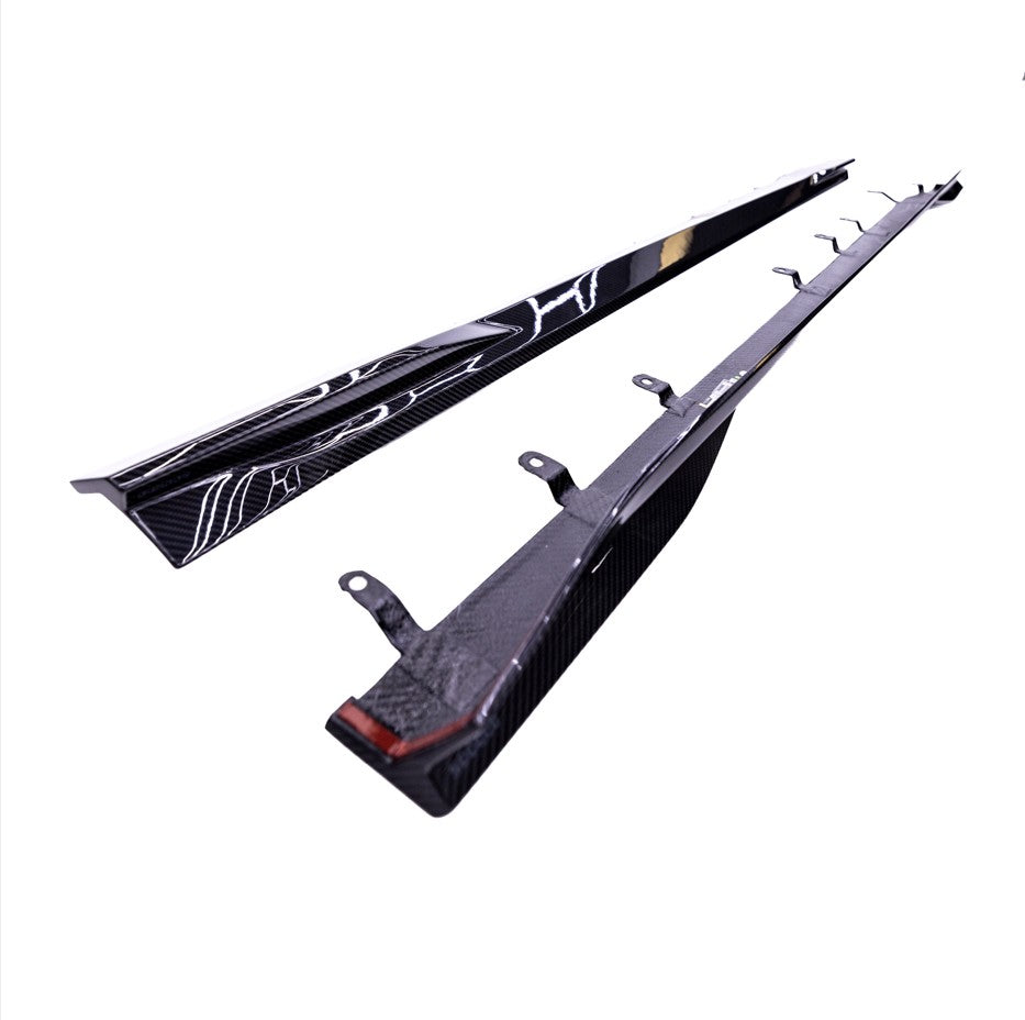 SQ Style Pre-Preg Carbon Fibre Side Skirts for BMW G87 M2 23-Present