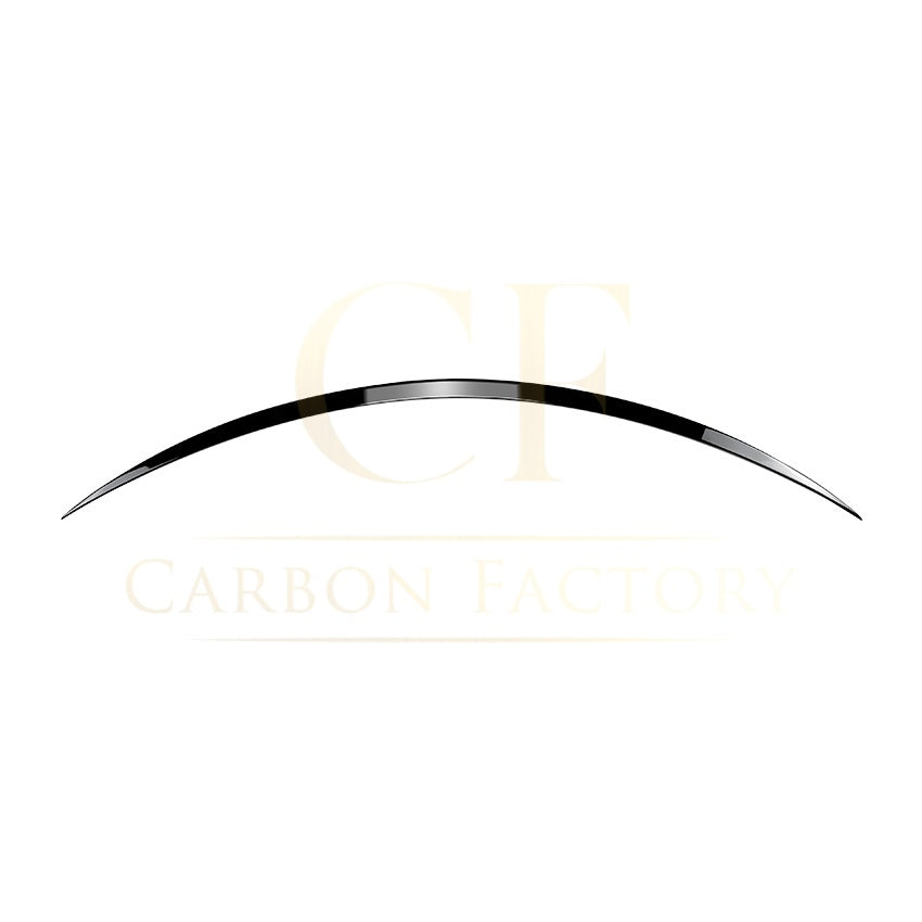 P Style Gloss Black Boot Spoiler for Mercedes Benz W205 C Class Saloon 15-21