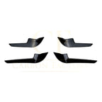 Gloss Black Front Canards for Audi 8Y RS3 20-24