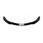 V Style Gloss Black Front Splitter for Mercedes Benz W204 C Class Standard Model 08-10