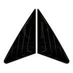 Gloss Black Window Louver Vents for Audi A3 8Y Saloon 20-Present