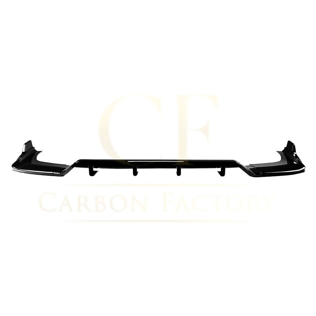 V Style Gloss Black Diffuser for Audi A3 S3 Saloon 20-Present