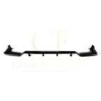 V Style Gloss Black Diffuser for Audi A3 S3 Saloon 20-Present