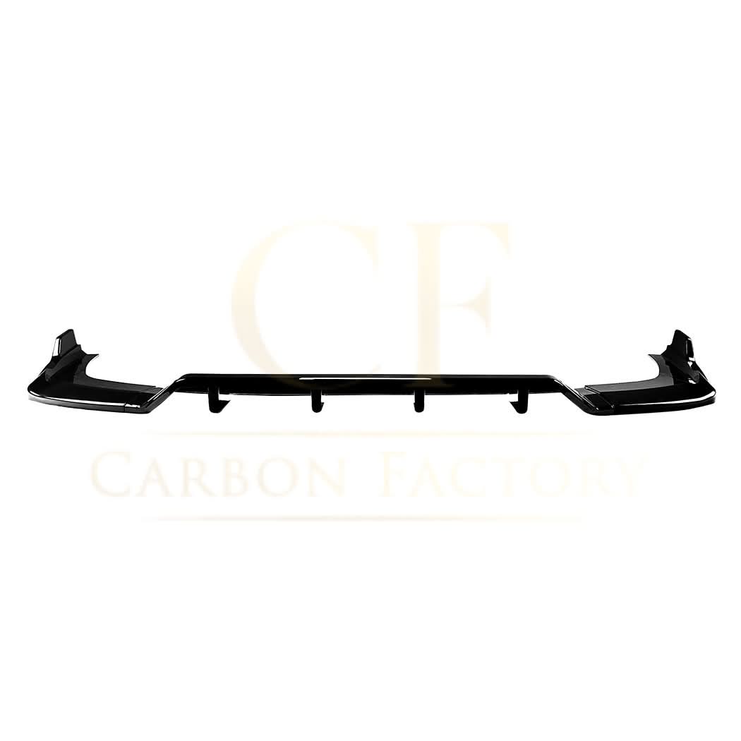 V Style Gloss Black Diffuser for Audi A3 S3 Saloon 20-Present