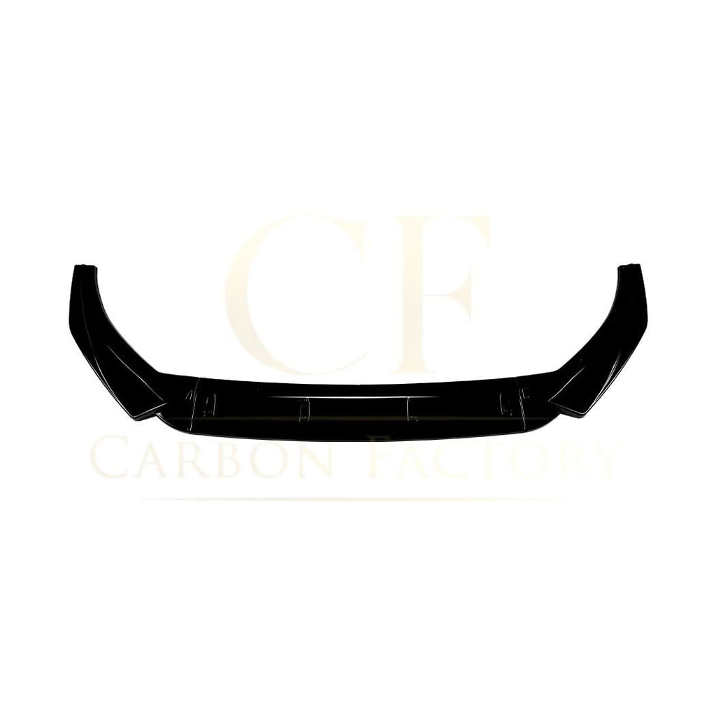 V Style Gloss Black Front Splitter for Audi A3 8V Standard model 13-16
