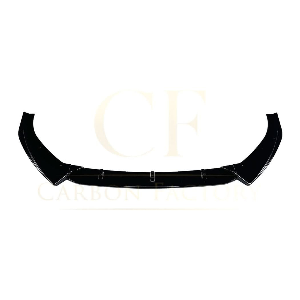 V Style Gloss Black Front Splitter for Audi A3 8V S Line & S3 17-20
