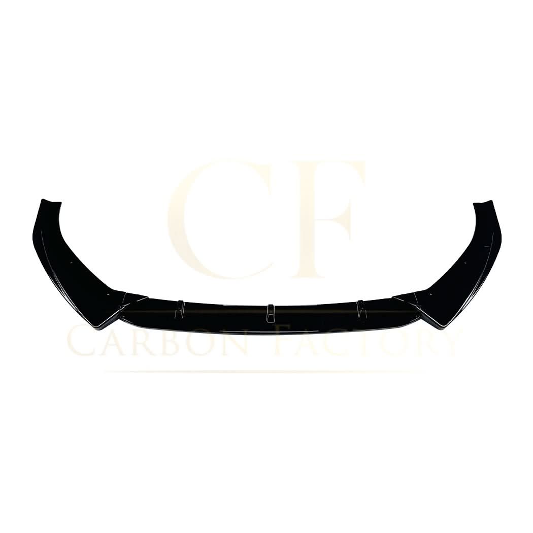 V Style Gloss Black Front Splitter for Audi A3 8V S Line & S3 17-20
