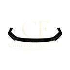 V Style Gloss Black Front Splitter for Audi C8 A7 S Line S7 18-22