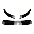 P Style Gloss Black Front Splitter for Audi A3 8Y S Line S3 20-24