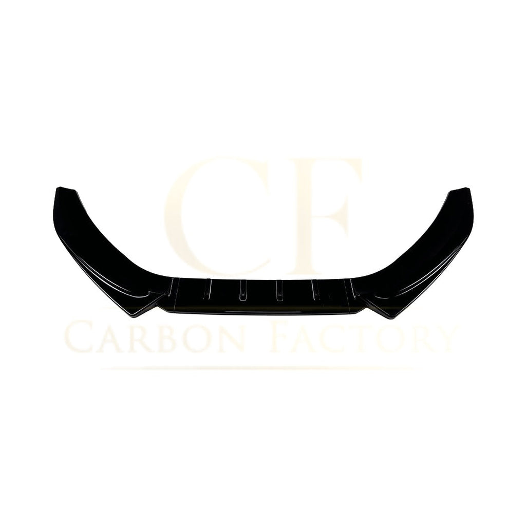 V Style Gloss Black Front Splitter for Audi B8.5 S5 A5 S Line 11-16
