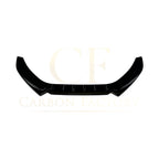 V Style Gloss Black Front Splitter for Audi B8.5 S5 A5 S Line 11-16