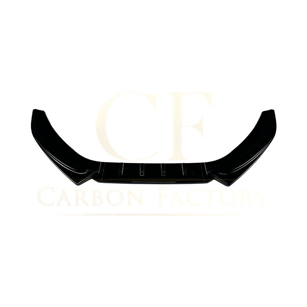V Style Gloss Black Front Splitter for Audi B8.5 S5 A5 S Line 11-16