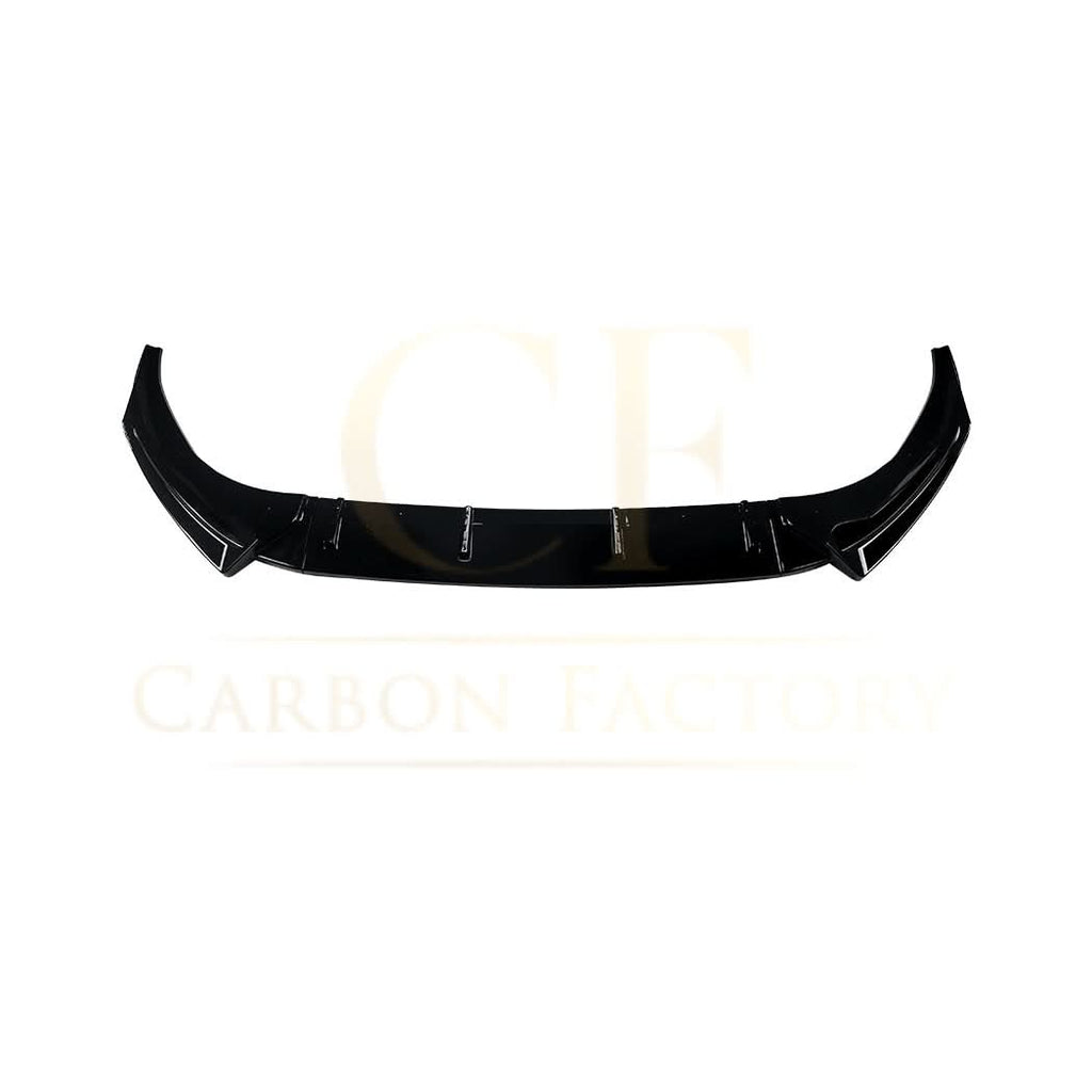 V Style Gloss Black Front Splitter for Audi A3 8Y S Line S3 25-Present